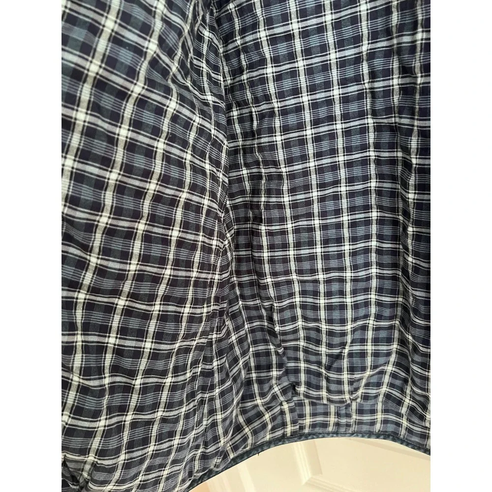 Anthropologie Pilcro Quilted Denim Spattered Oversized Boxy Kimono Jacket NWT XS